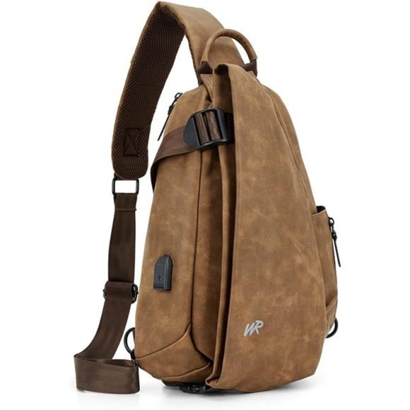 Other - Crossbody Sling Bag for Men Small Backpack One Shoulder Bag Water Resistant